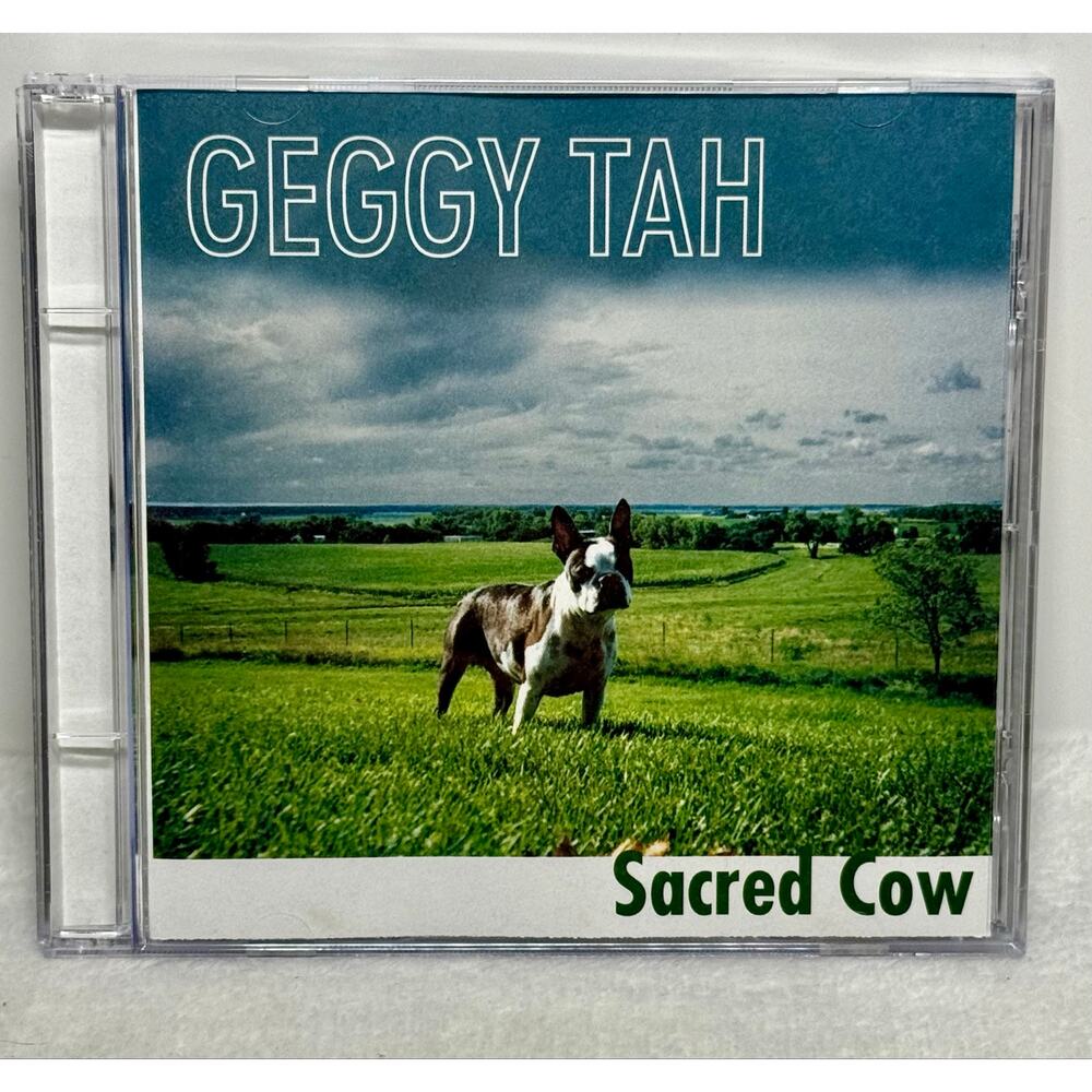 Geggy Tah Sacred Cow CD 1996 Luaka Bop Alternative Rock Album - 90’s Music